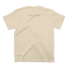 SANASAWAの名言シリーズ　モーツァルト Regular Fit T-Shirtの裏面