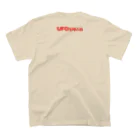 阿部金物店の孫の【淡色 バックロゴ有り】ツーシャツ（ロゴ/ひょっこり） Regular Fit T-Shirtの裏面