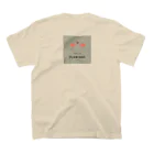 とりCHAN がーるのカフェ　フラミンゴ Regular Fit T-Shirtの裏面