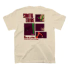 KIKUUUDESIGNのsouth tribe-orange Regular Fit T-Shirtの裏面