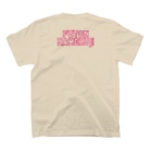 フトンナメクジのa full-moon night - オツキミ Regular Fit T-Shirtの裏面