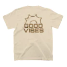 ℍ𝕆ℕ𝕆𝕂𝔸のgood vibes スタンダードTシャツの裏面