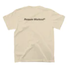 CALADA LAB.のRemote Workout Regular Fit T-Shirtの裏面