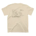 solid6629のカリブMAP Tシャツ Regular Fit T-Shirtの裏面