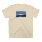 学生📷の夕陽 スタンダードTシャツの裏面