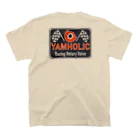 ako_mcの【両面プリント】YAMHOLIC_Rotary Valve & Checkered Flag Regular Fit T-Shirtの裏面