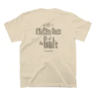 KIKUUUDESIGNの神々のチキンレース Regular Fit T-Shirtの裏面