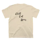 Chill Out Doorの21SS Back print スタンダードTシャツの裏面