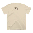 chizuruの柴犬落ちてる（茶柴） Regular Fit T-Shirtの裏面