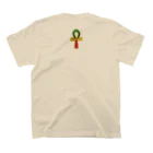 kingsmenstorejpのAnkh meaning in rastafari Regular Fit T-Shirtの裏面