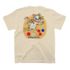 将人は猫が好きの府中deボッチャ スタンダードTシャツの裏面