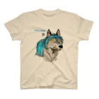 工房斑狼のwolfdogA スタンダードTシャツ