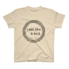 チヨスケのI eat like a bird.私は少食です。シリーズ Regular Fit T-Shirt