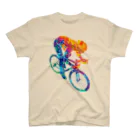 420 MUSIC FACTORYのロードバイク ロードレーサー 自転車 Regular Fit T-Shirt