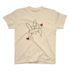 フルレットのうっとりしたうさぎちゃん スタンダードTシャツ