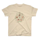 Mille-Feuille(ミルフィーユ）ファッション館のネイチャーハムスター スタンダードTシャツ