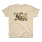 akaricafeのGecko2 Regular Fit T-Shirt