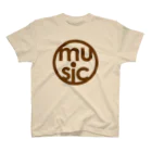 うつぼ社のmusic Tshirt スタンダードTシャツ