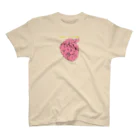 ゴリアテのハツ_pink(すやすやver.) スタンダードTシャツ