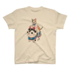 トコロコムギの爆走！犬張子にゃんこ Regular Fit T-Shirt