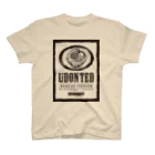 OKP26shopのUDONTED（BLACK） スタンダードTシャツ