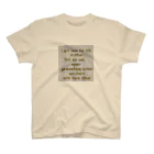 North Sideのlyric  スタンダードTシャツ