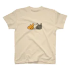 a-noneのみけねちこ Regular Fit T-Shirt