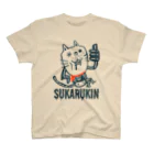 tunのSUKARUKIN "ニャイス・イズ・デッド" スタンダードTシャツ