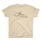 kiiの地動説モノクロ Regular Fit T-Shirt