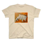 Yoshico-1655の幸せな夢をみる仔猫たち・油絵 スタンダードTシャツ