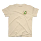 MASUIKEの【MASUIKE】ティラノ　エンブレム風デザイン スタンダードTシャツ