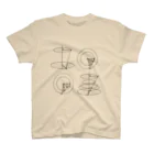 Otto Cohenのねじれた点移動 Regular Fit T-Shirt