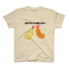 朝河　麻(アサカワ　アサ)のえび天とえびフライ スタンダードTシャツ