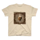 leisurely_lifeのA richly decorated coffee-inspired T-shirt design スタンダードTシャツ