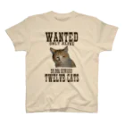 Twelve CatsのWANTED! スタンダードTシャツ