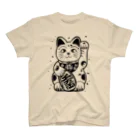 テロメアクリエイト の招き猫 スタンダードTシャツ