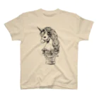 JIOの薔薇のユニコーン Regular Fit T-Shirt
