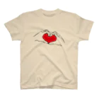 みけにっけ商店のHeart Regular Fit T-Shirt