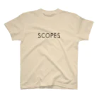 SCOPES storeのSCOPES T - BLACK LOGO Regular Fit T-Shirt