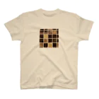 NOBUNKO;COLLECTのチョコタイル Regular Fit T-Shirt