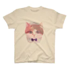 ねこかりんのみけねこのメイドさん スタンダードTシャツ