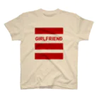 Sun eyesのGIRLFRIEND スタンダードTシャツ