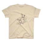 SCHINAKO'Sのトランプのうさぎさん（クローバー） Regular Fit T-Shirt