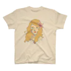 say の おみせの風の中の女の子 スタンダードTシャツ