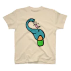 もぐらさんのみずあびゾウさんコトリくん  スタンダードTシャツ