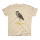 マナカのchuckles owl スタンダードTシャツ