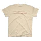 Camel Designのキリンの鳴き声_01_Red Regular Fit T-Shirt