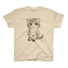 ねこぱんつのマヌルねこぱんつ スタンダードTシャツ