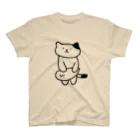 asujamのたましいくんtoねこ スタンダードTシャツ