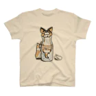 P-natsu Shopのこーぎーぎゅうにゅう B Regular Fit T-Shirt